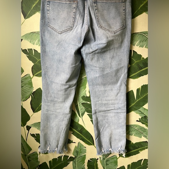 Vici Vervet Womens Crossover Distressed Jeans 29 - Picture 10 of 12